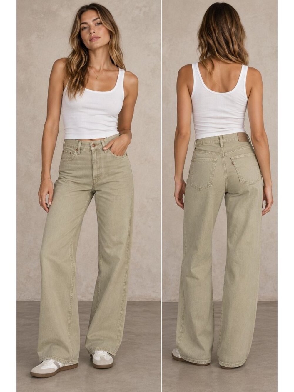 NEW SLVRLAKE Grace Wide Leg Jeans Size 25